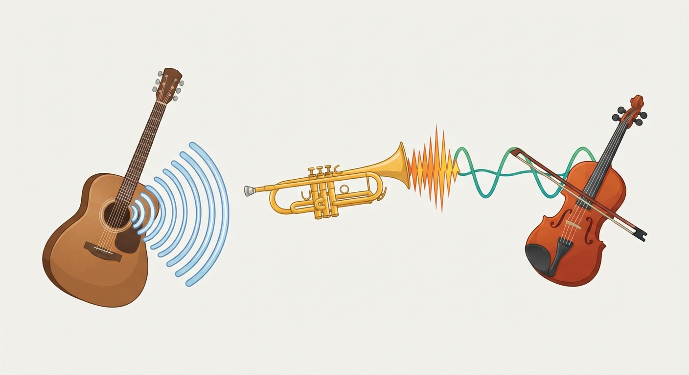 Distinguish among a variety of musical timbres, including those of children's voices and soprano, alto, tenor, and bass adult voices video lesson thumbnail