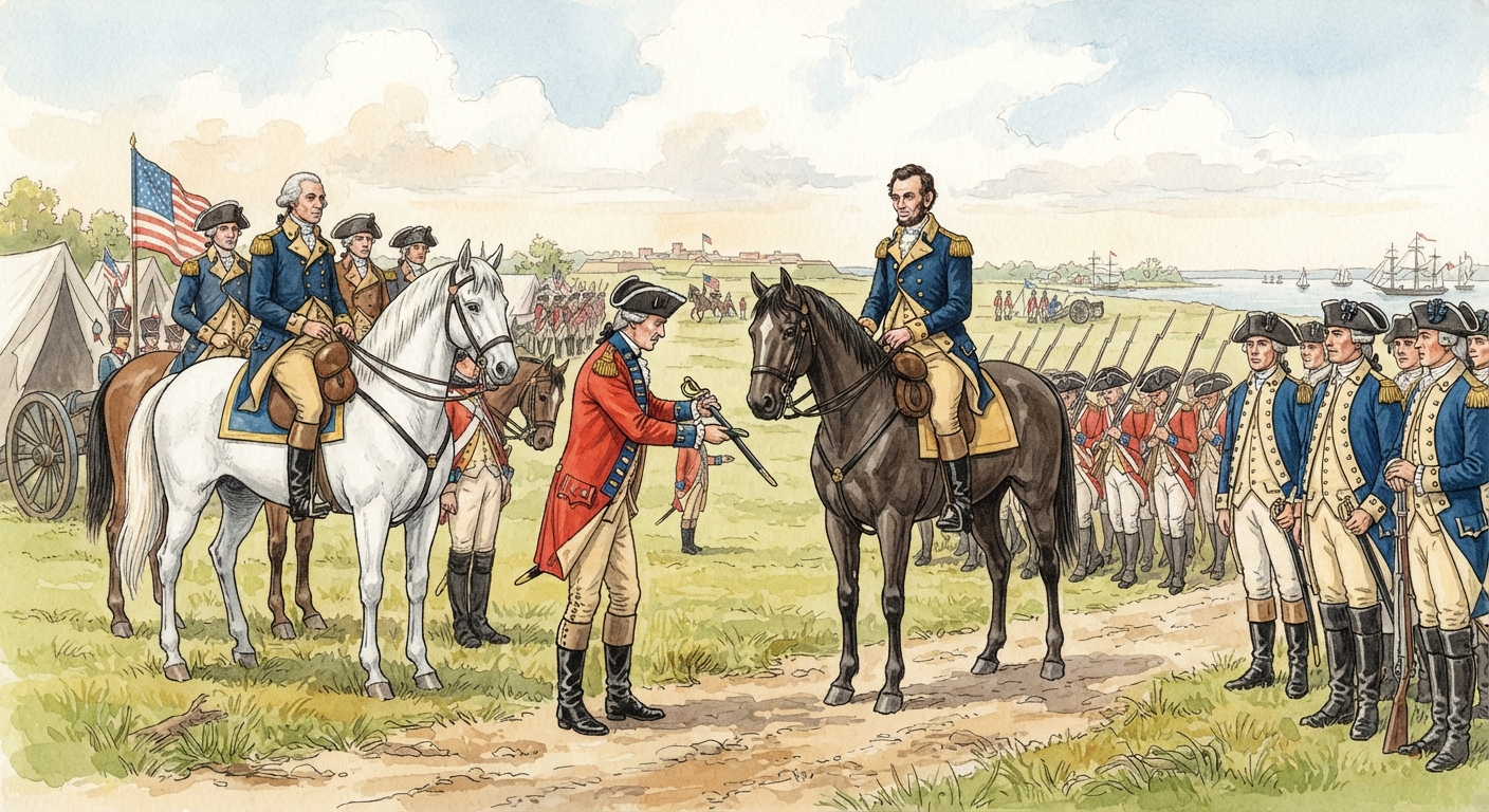 Summarize the results of the American Revolution, including the establishment of the United States video lesson thumbnail