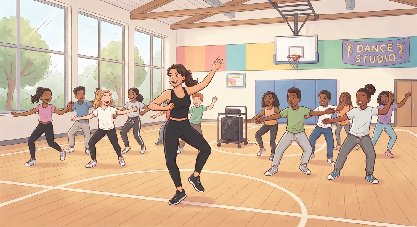 Movement patterns and movement skills--rhythmic activities. The physically literate student demonstrates competency in rhythmic activities and rhythmic combinations video lesson thumbnail