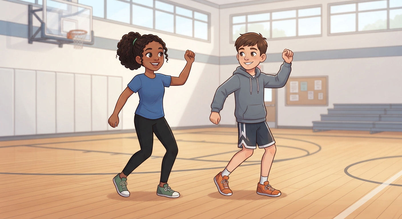 Movement patterns and movement skills--rhythmic activities. The physically literate student demonstrates competency in rhythmic activities and rhythmic combinations video lesson thumbnail