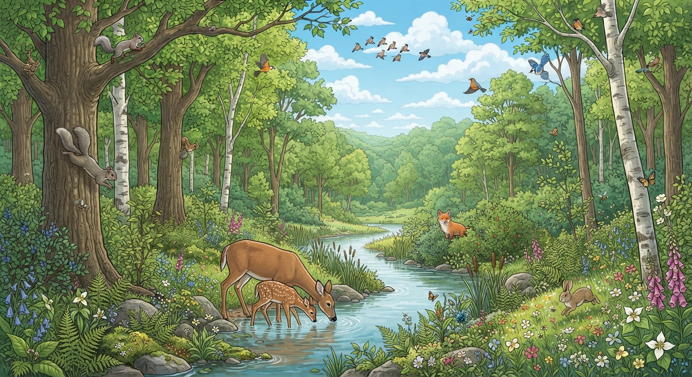 Effects of resource availability on organisms and populations of organisms in an ecosystem video lesson thumbnail