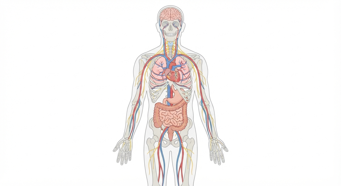 Physical health and hygiene--body systems. The student examines the structures, functions, and relationships of body systems and their relevance to personal health video lesson thumbnail