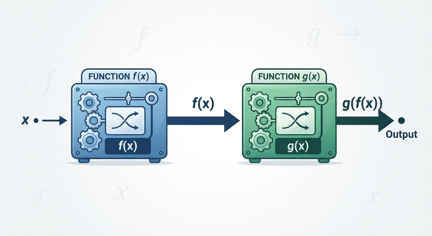 Use the composition of two functions to model and solve real-world problems video lesson thumbnail
